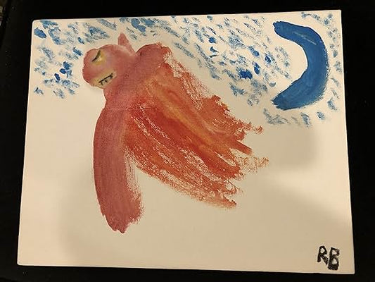 "Creature in the Sky" Painting by Richard Burgin