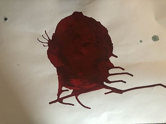 "World of Blood" Painting by Richard Burgin